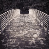 Cobblestone bridge