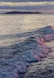 Sunrise on Wave - Vancouver Island, British Columbia